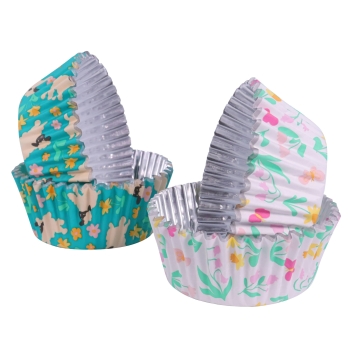 Cupcake Baking Cases - Spring Meadow